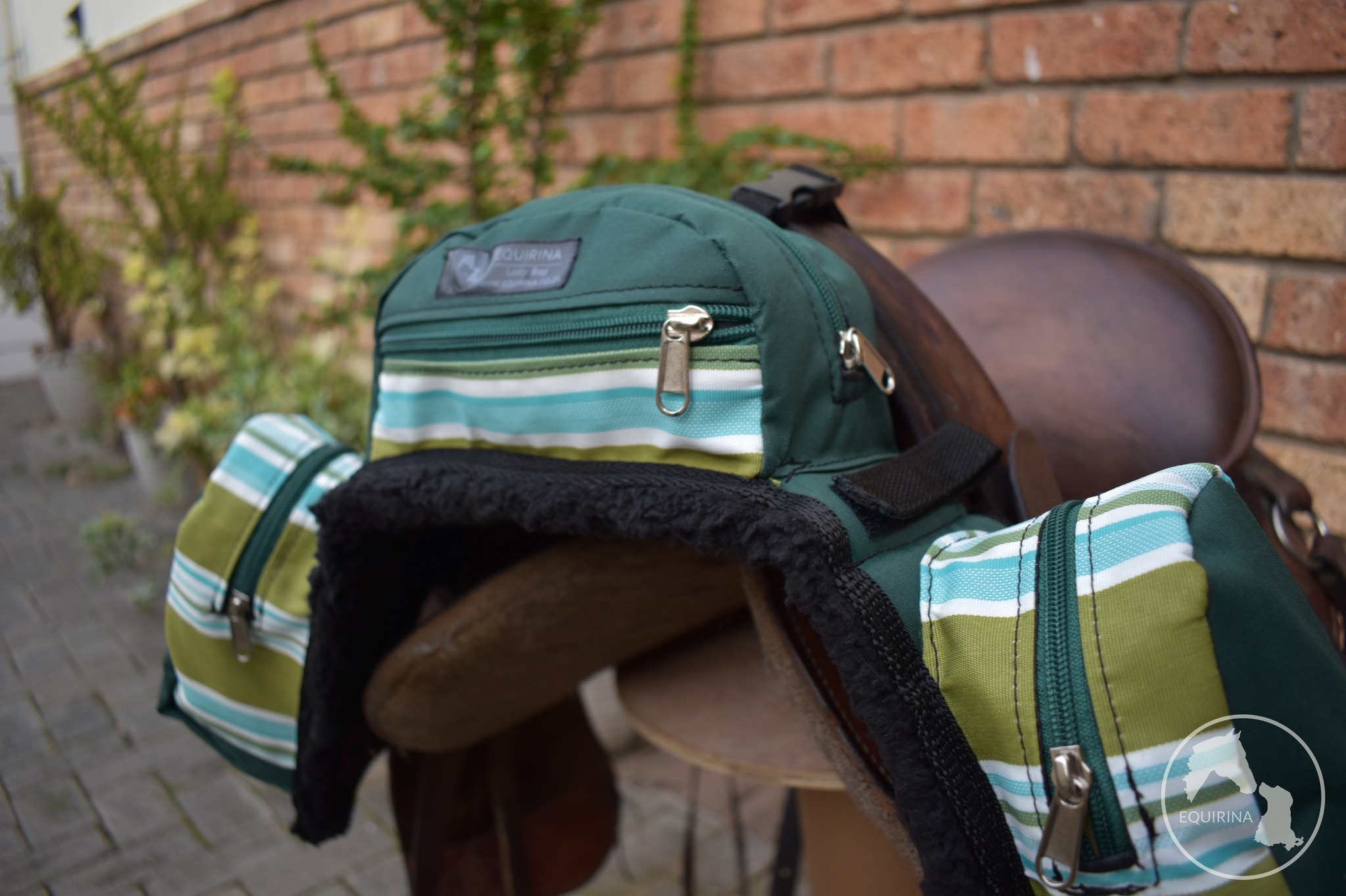 Equirina Lucy Pommel Saddle Bag - Image 3
