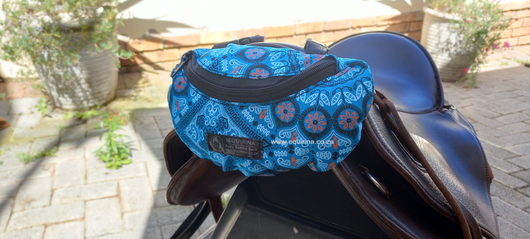 Equirina Ruby Shwe Shwe Saddle Bag - Image 3